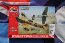 images/productimages/small/Supermarine Spitfire Mk.Vb - Messerschmitt Bf109E Airfix A50160 voor.jpg